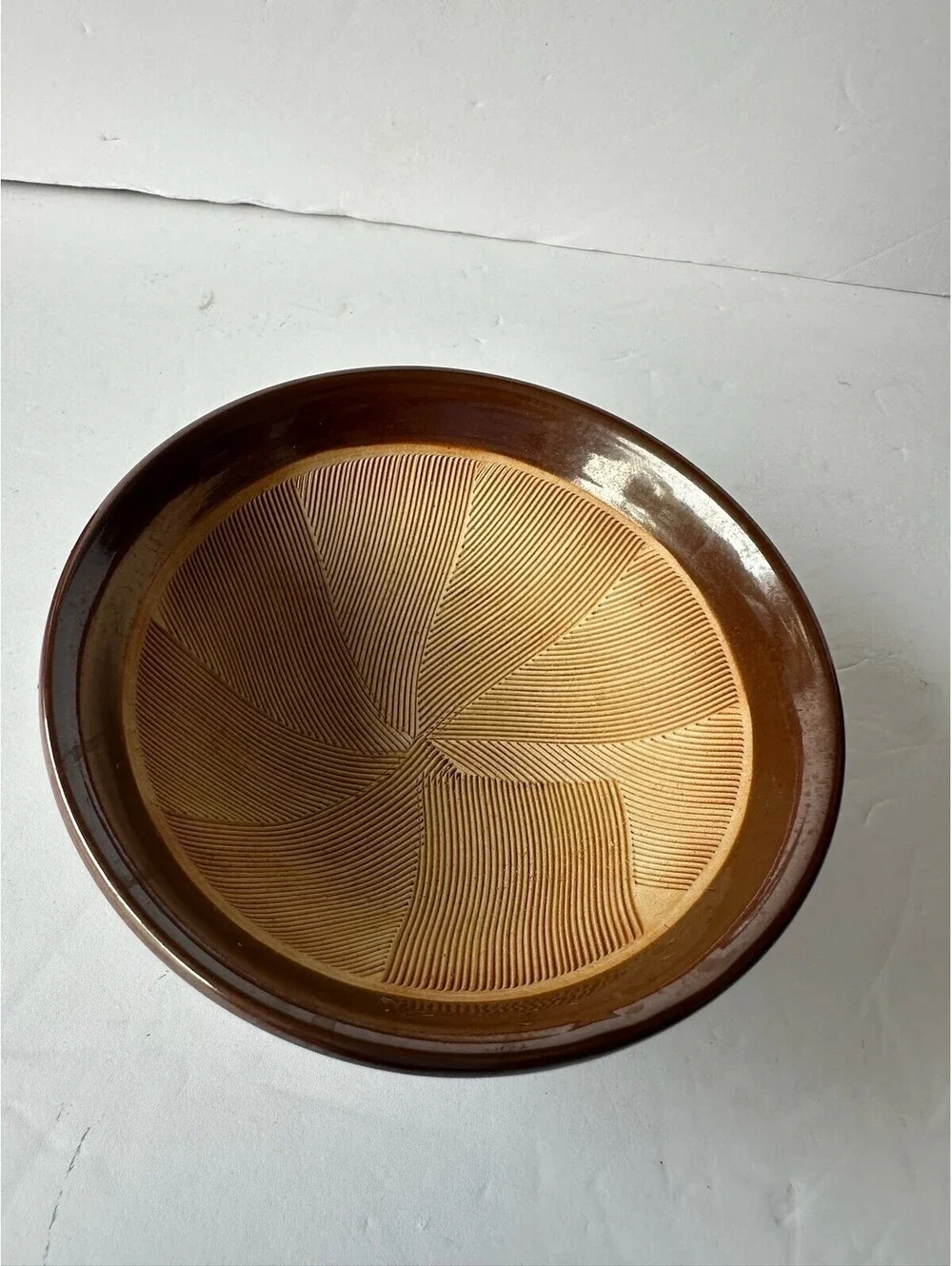 Japanese Suribachi Mortar Bowl Ceramic Grinding Bowl Kitchen Tool C-9